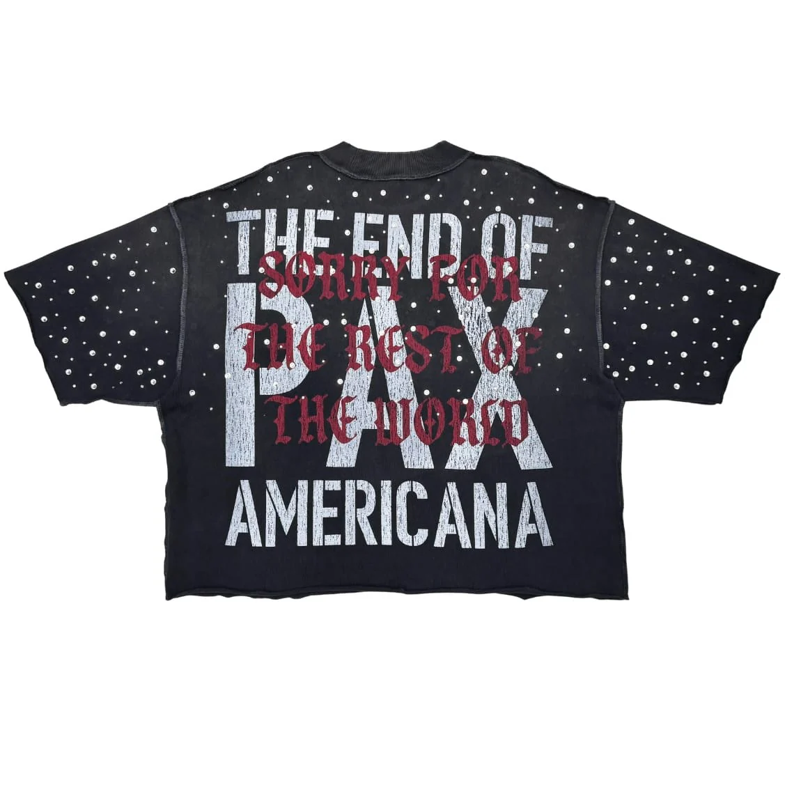 Rare Peace The Beginning Of The End Tee (Dark Grey) RT5060 - Image 2