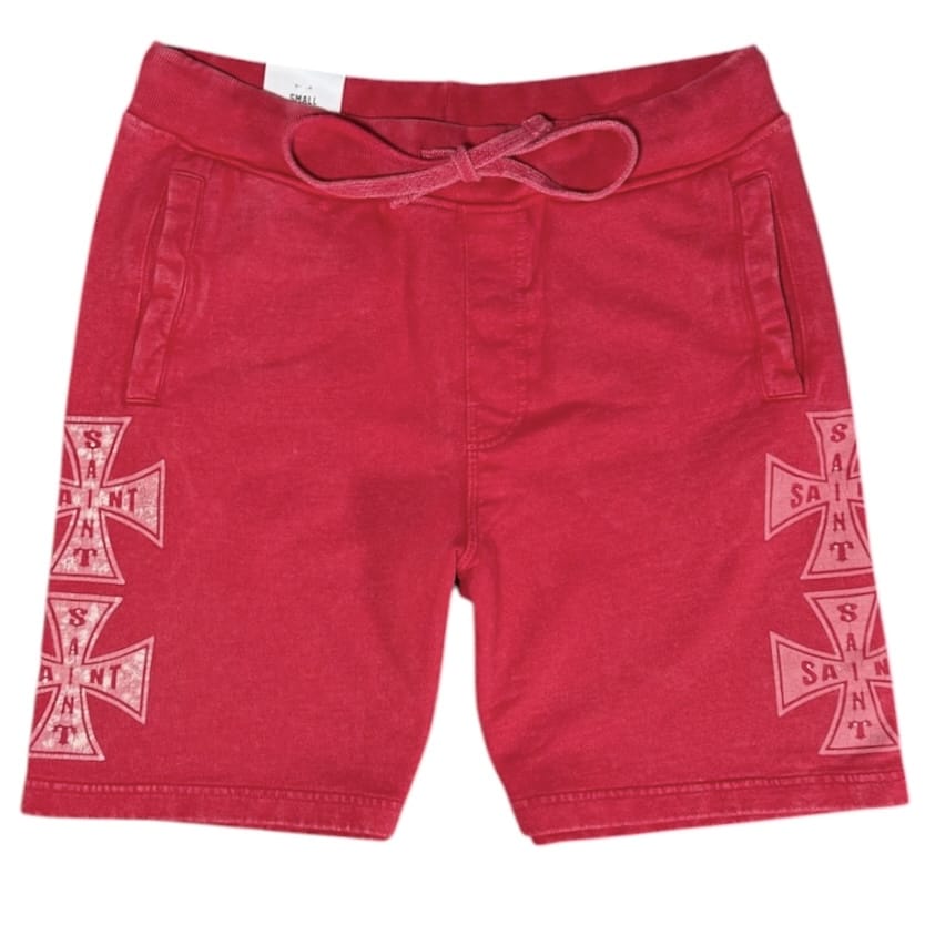 Rebel Minds Saint Cross French Terry Set (Red) - Image 4