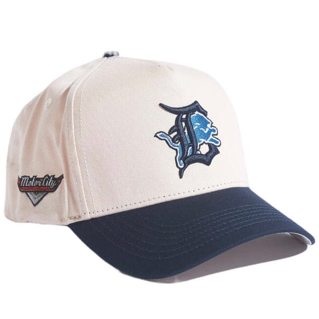 Reference Ligers Snapback (Cream/Navy) REF537 - Image 2