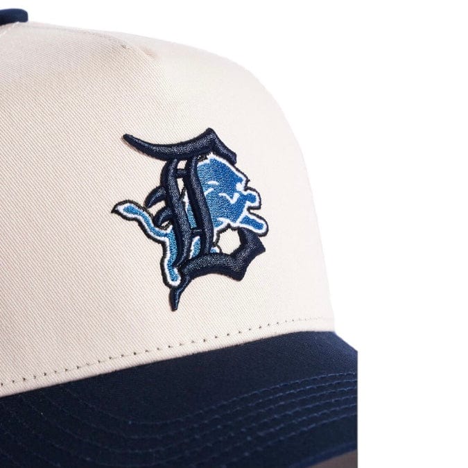 Reference Ligers Snapback (Cream/Navy) REF537 - Image 4