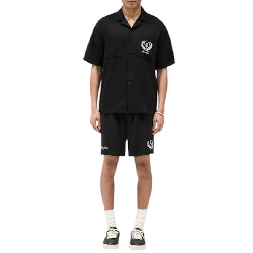 Represent Crest Shirt (Jet Black) MLM2971-01 - Image 4