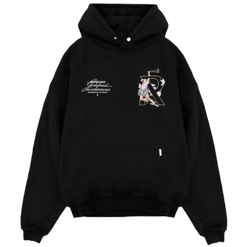 Represent Hermes Hoodie (Jet Black) MLM4230-001