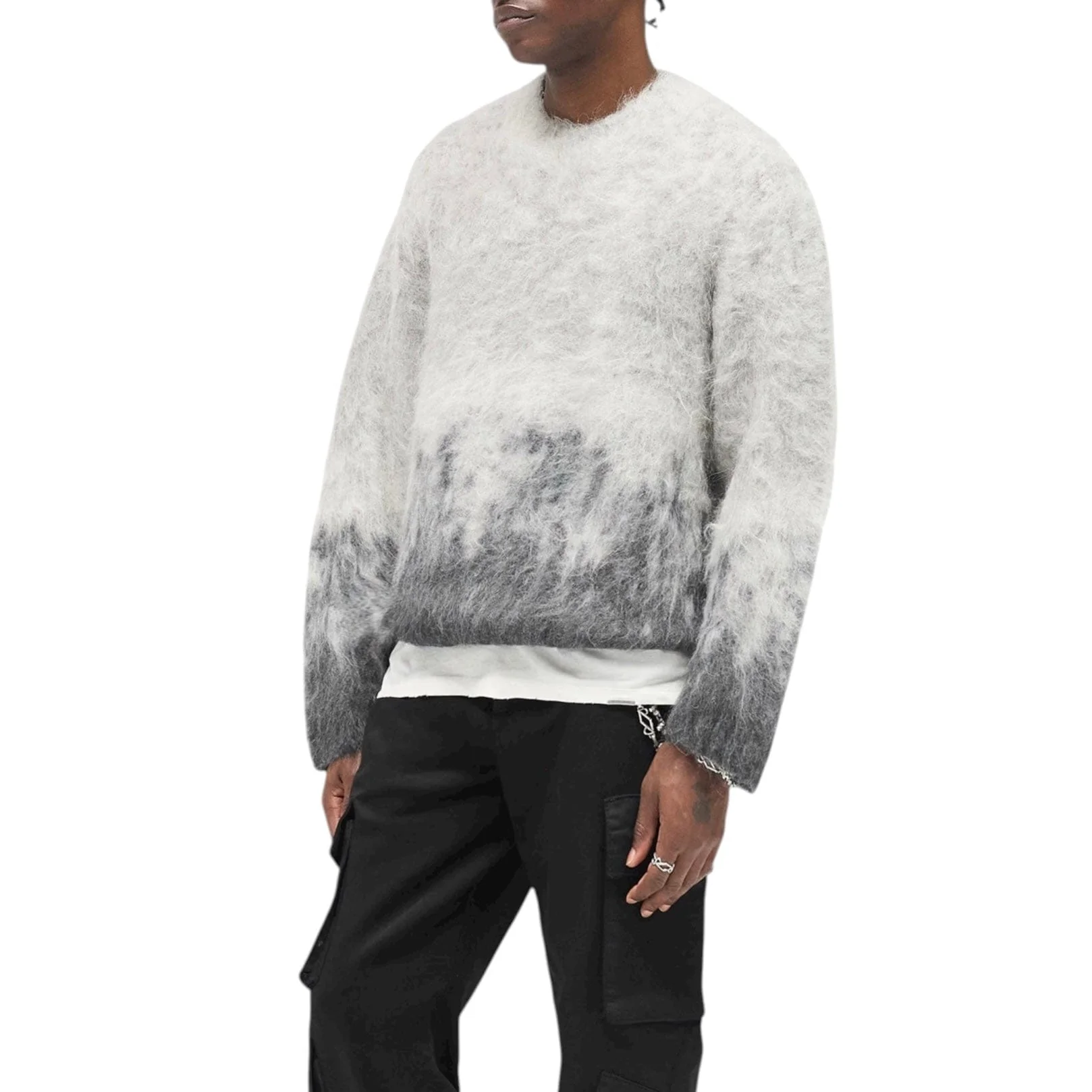 Represent Ombre Sweater (Light Grey) MLM100214-45 - Image 3
