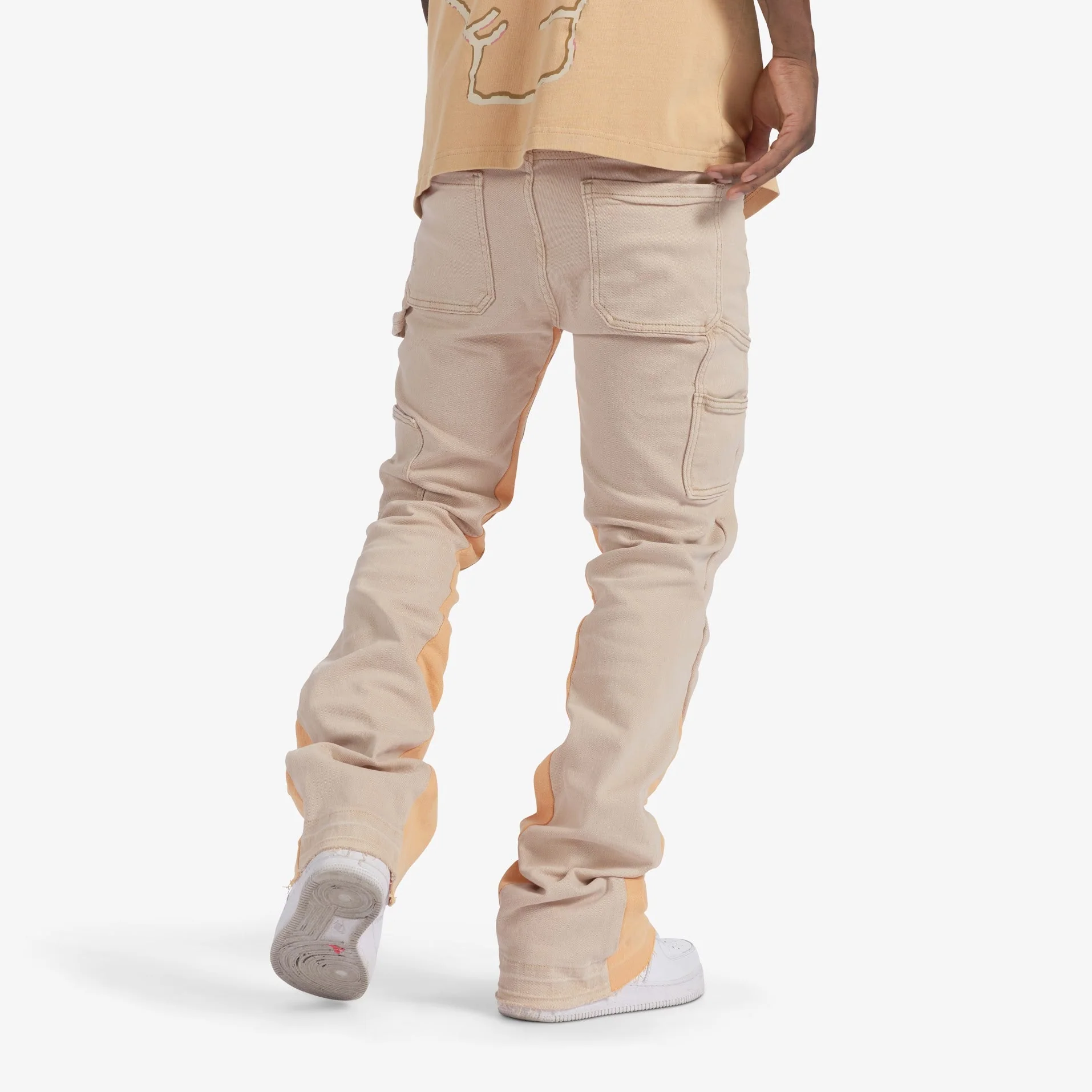 "Revolver" Stacked Denim (desert/orange) - Image 2