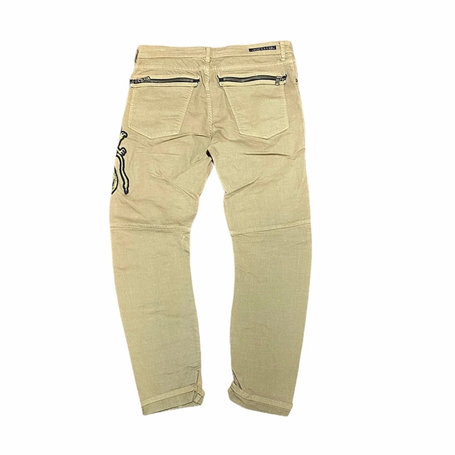 Rockstar Davon Jeans (Beige) - Image 3