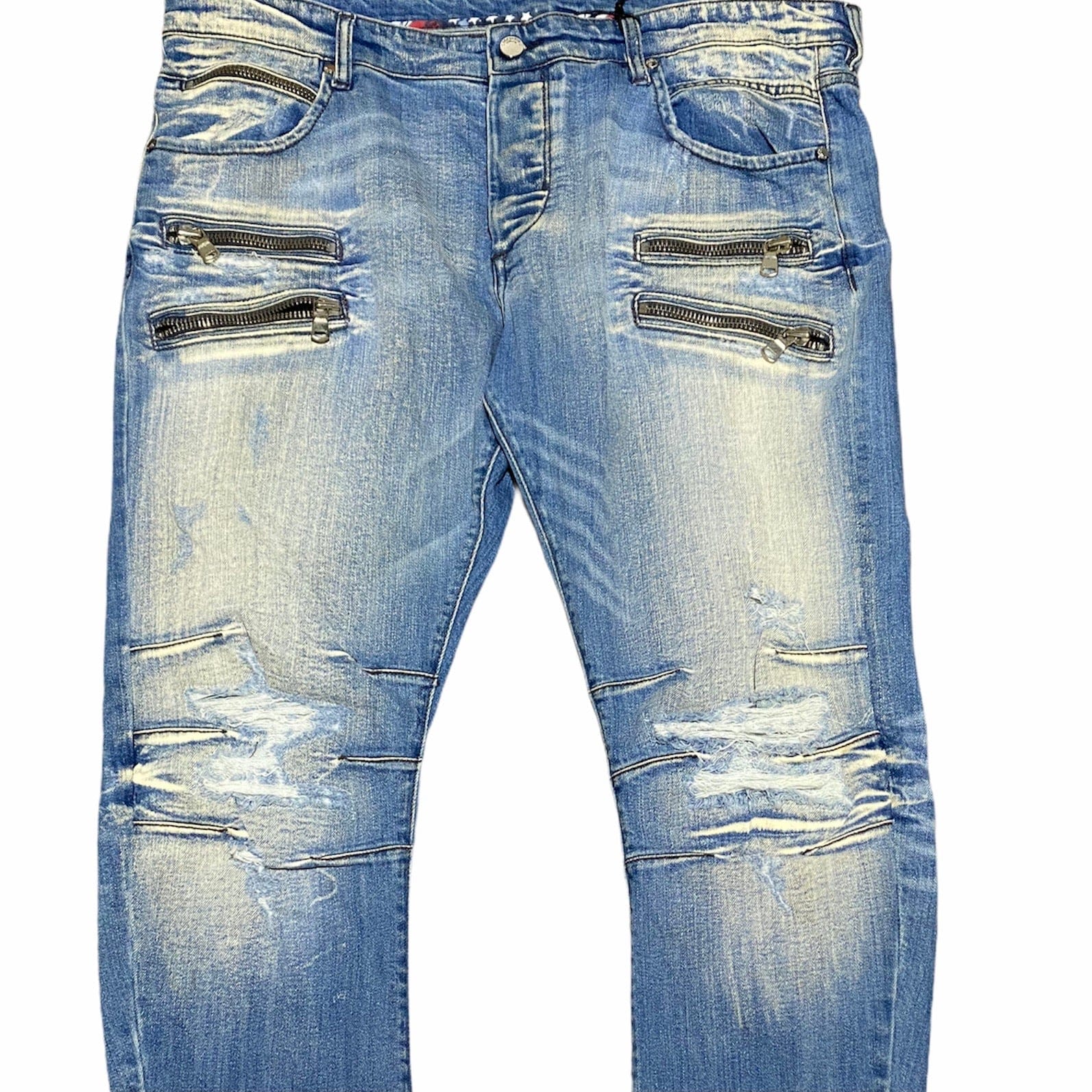 Rockstar Denim Jeans (Blue Wash) RSM266ORT - Image 2