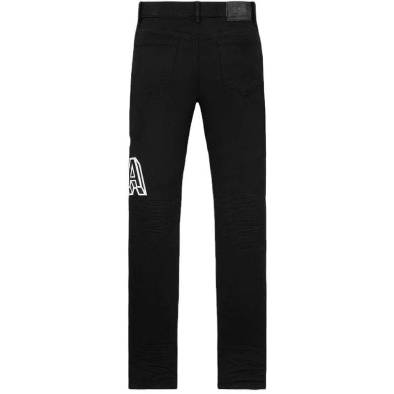Rta Bryant Denim Jean (Black Collegiate) MU24D687-B1205BKCLG - Image 2