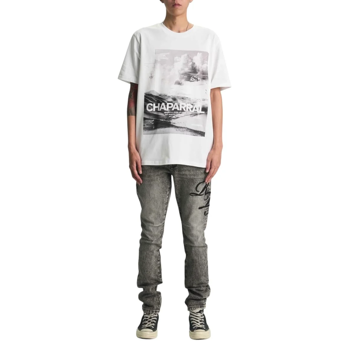 Rta Bryant Skinny Jean (Stone Haze Cursive) MCHPD1305-J1205STHZC - Image 5