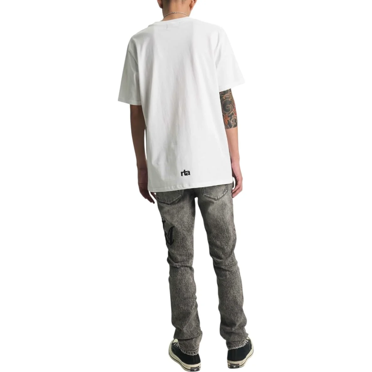 Rta Bryant Skinny Jean (Stone Haze Cursive) MCHPD1305-J1205STHZC - Image 6