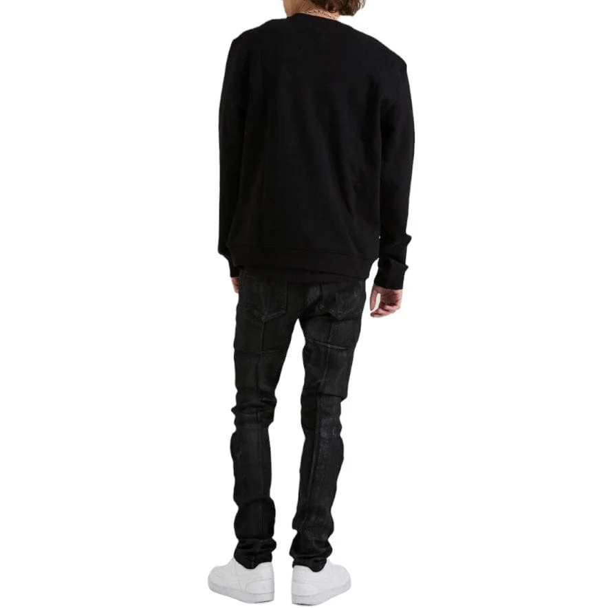 Rta Charles Sweatshirt (Black Cracked Logo) MCCTK909-T1199BKCRC - Image 6