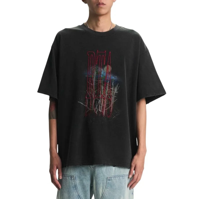 Rta Colin Oversized Short Sleeve Tee (Black Forest) MCHPK911-T1322BKFRT - Image 5