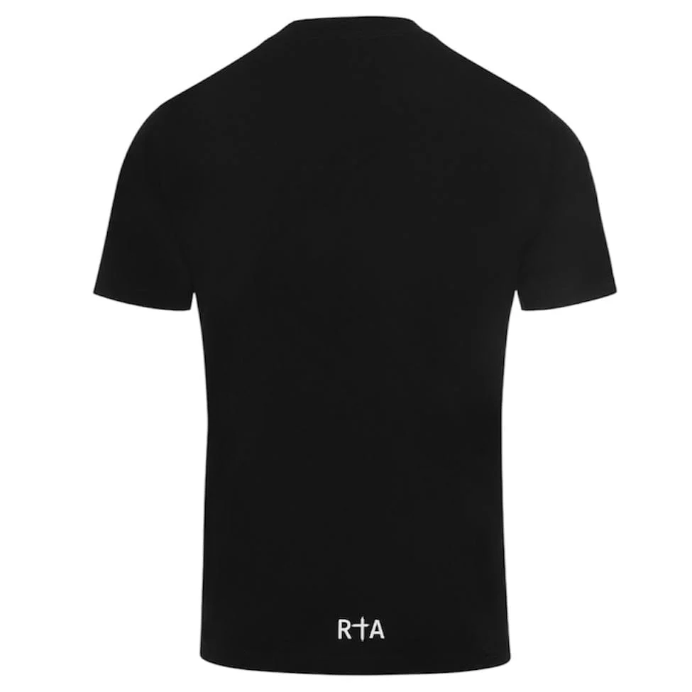 Rta Liam Short Sleeve Logo Tee (Black/White) ME00K83-T1192BKFWT - Image 4