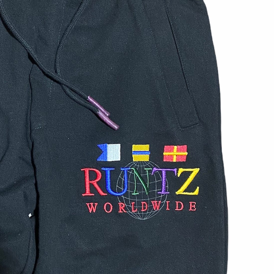 Runtz Around The World Jogging Pants (Black) - 321-3647 - Image 2