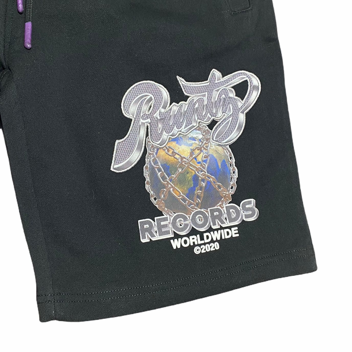 Runtz Coming Soon Knit Shorts (Black) 36384-BLK - Image 2