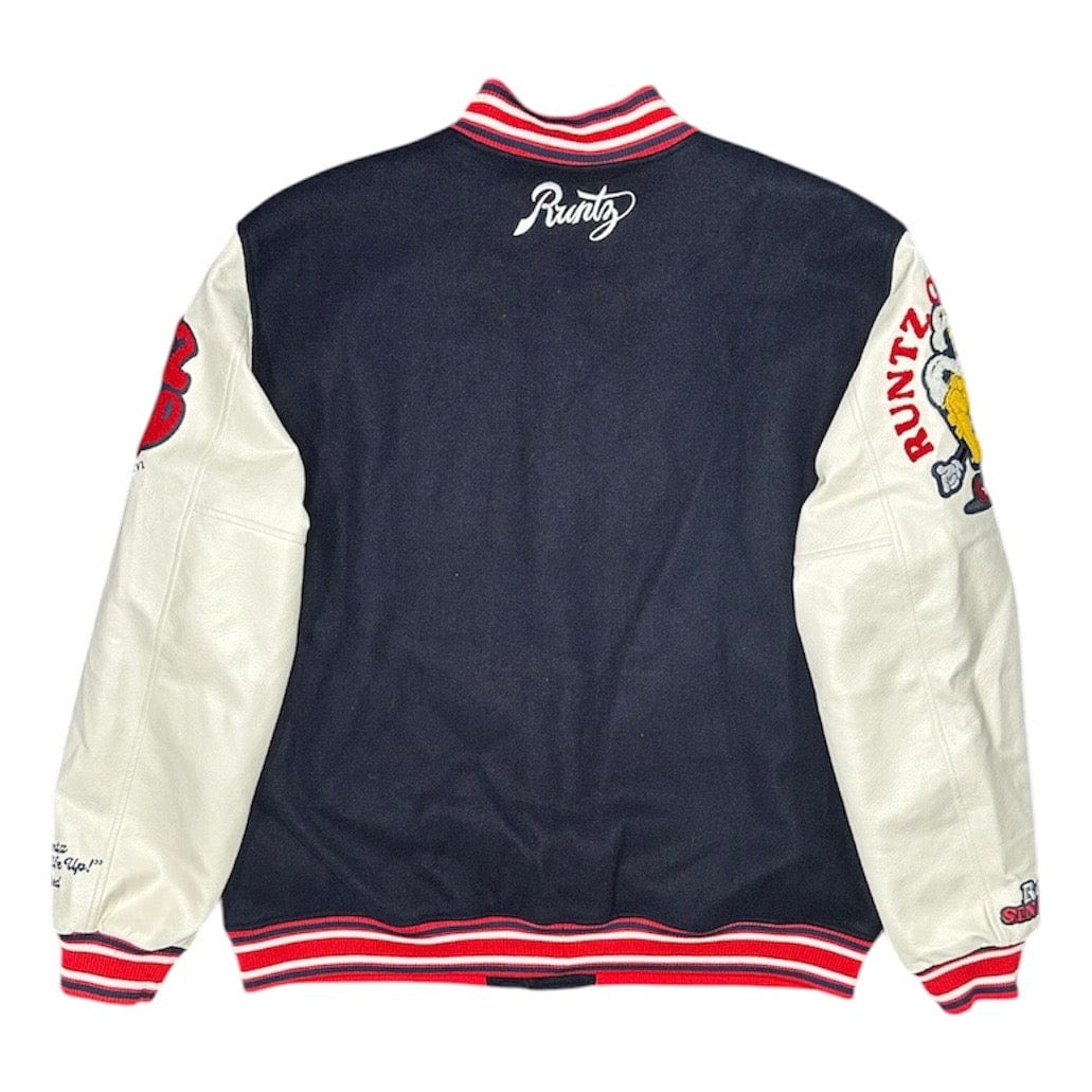 Runtz Worldwide Club Varsity Jacket (Navy) 37488 - Image 2