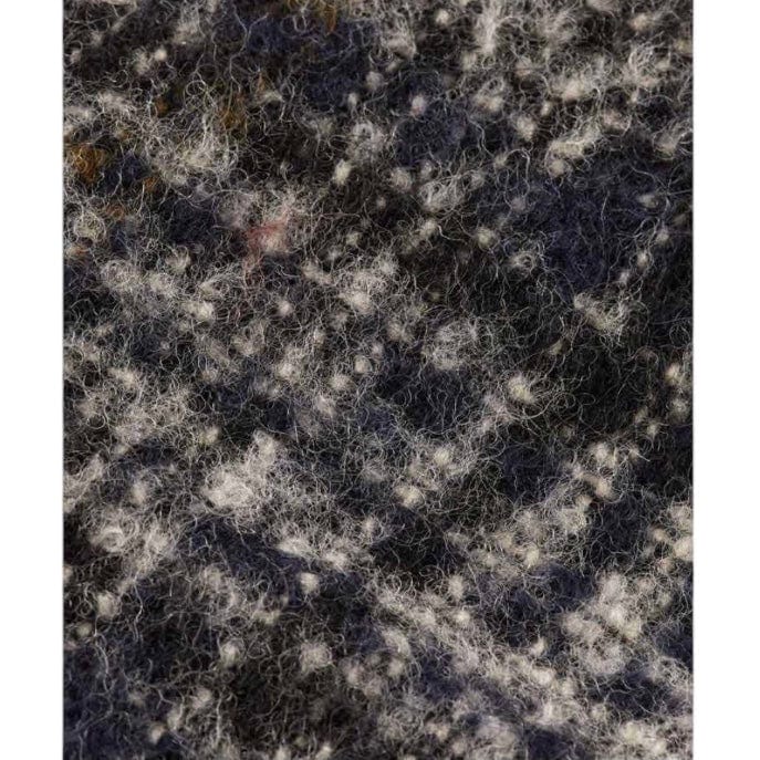 Scotch & Soda Check Wool Blend Parka Coat (Multi Grey Check) 174400 - Image 4