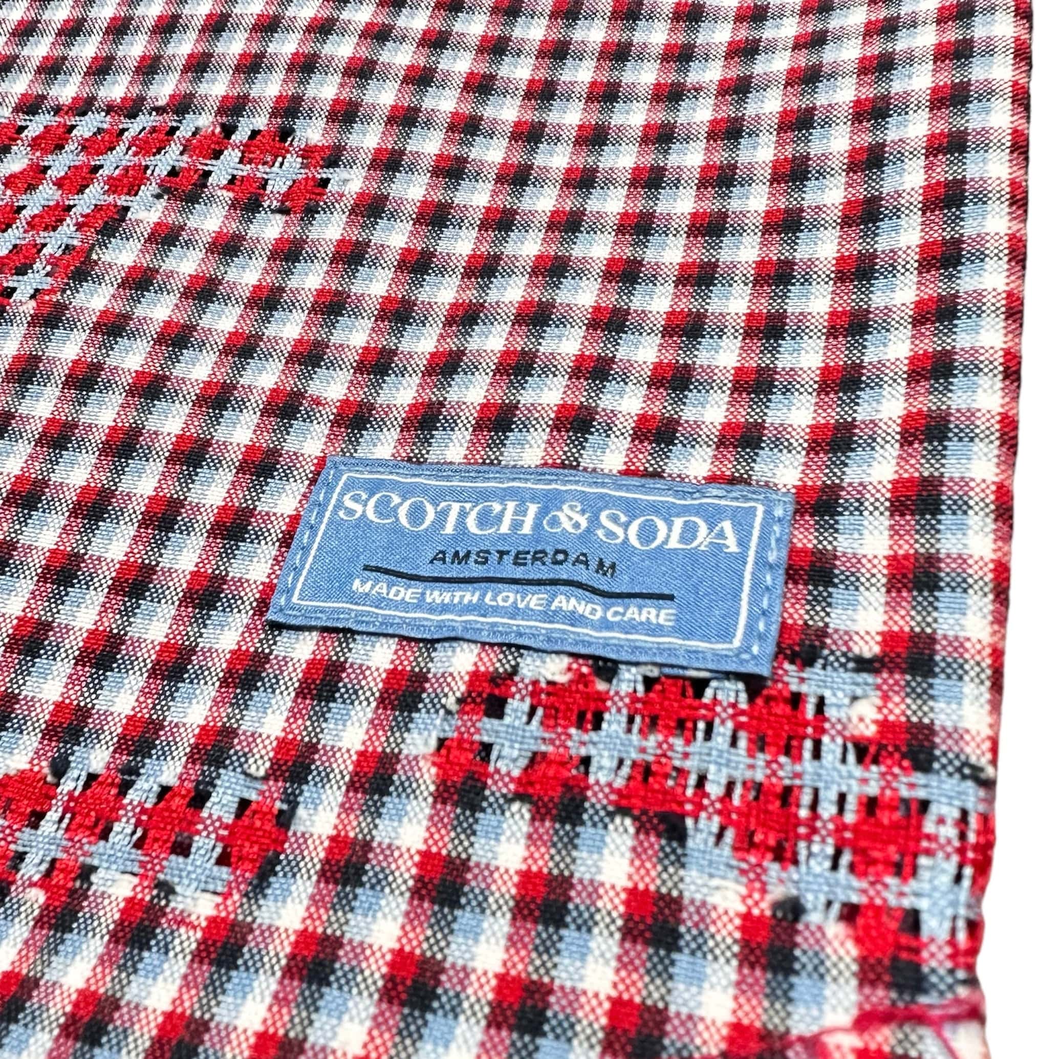 Scotch & Soda Checkered Button Up Shirt (Multi) 178435 - Image 3