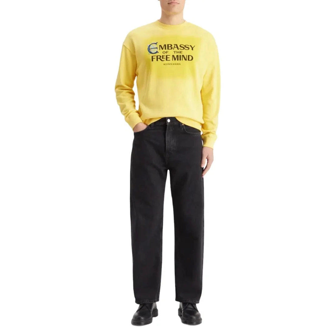 Scotch & Soda Embassy Of The Free Mind Sweatshirt (Candlelight) 178466 - Image 6