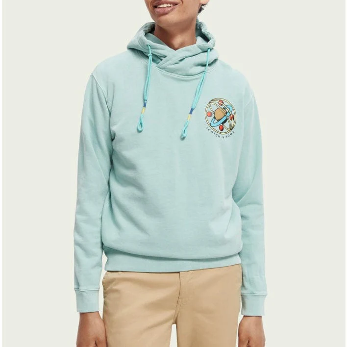Scotch & Soda Felpa Artwork Hoodie (Combo B) 169512