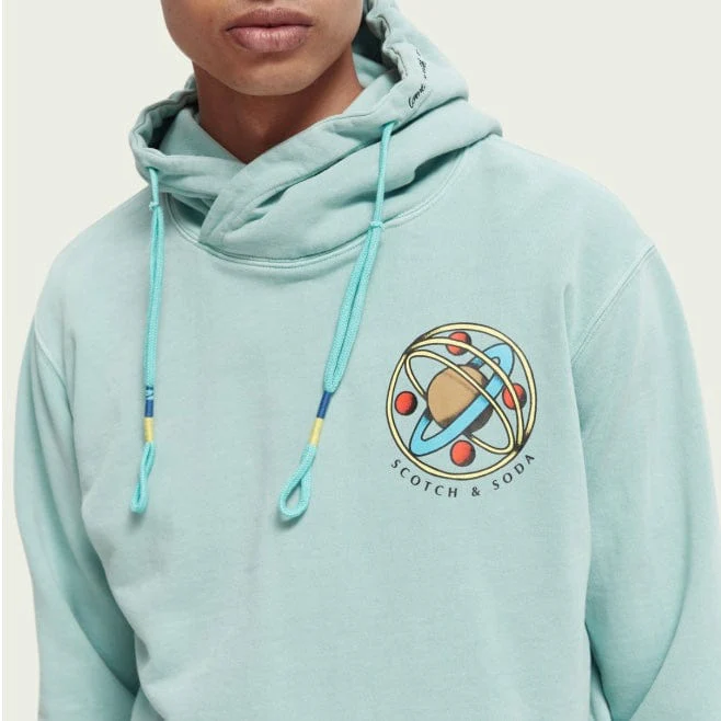 Scotch & Soda Felpa Artwork Hoodie (Combo B) 169512 - Image 2