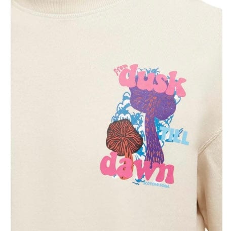 Scotch & Soda Festival Aw Sweatshirt (Stone) 172993 - Image 3