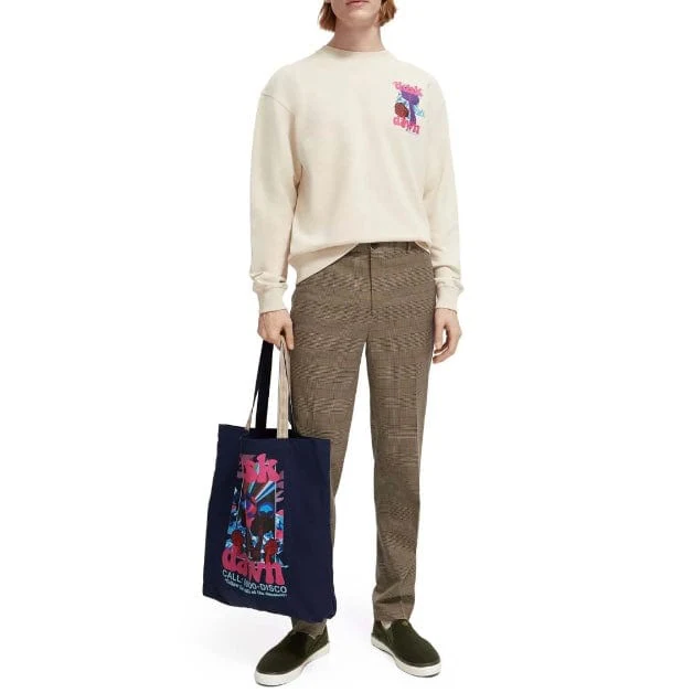 Scotch & Soda Festival Aw Sweatshirt (Stone) 172993 - Image 4