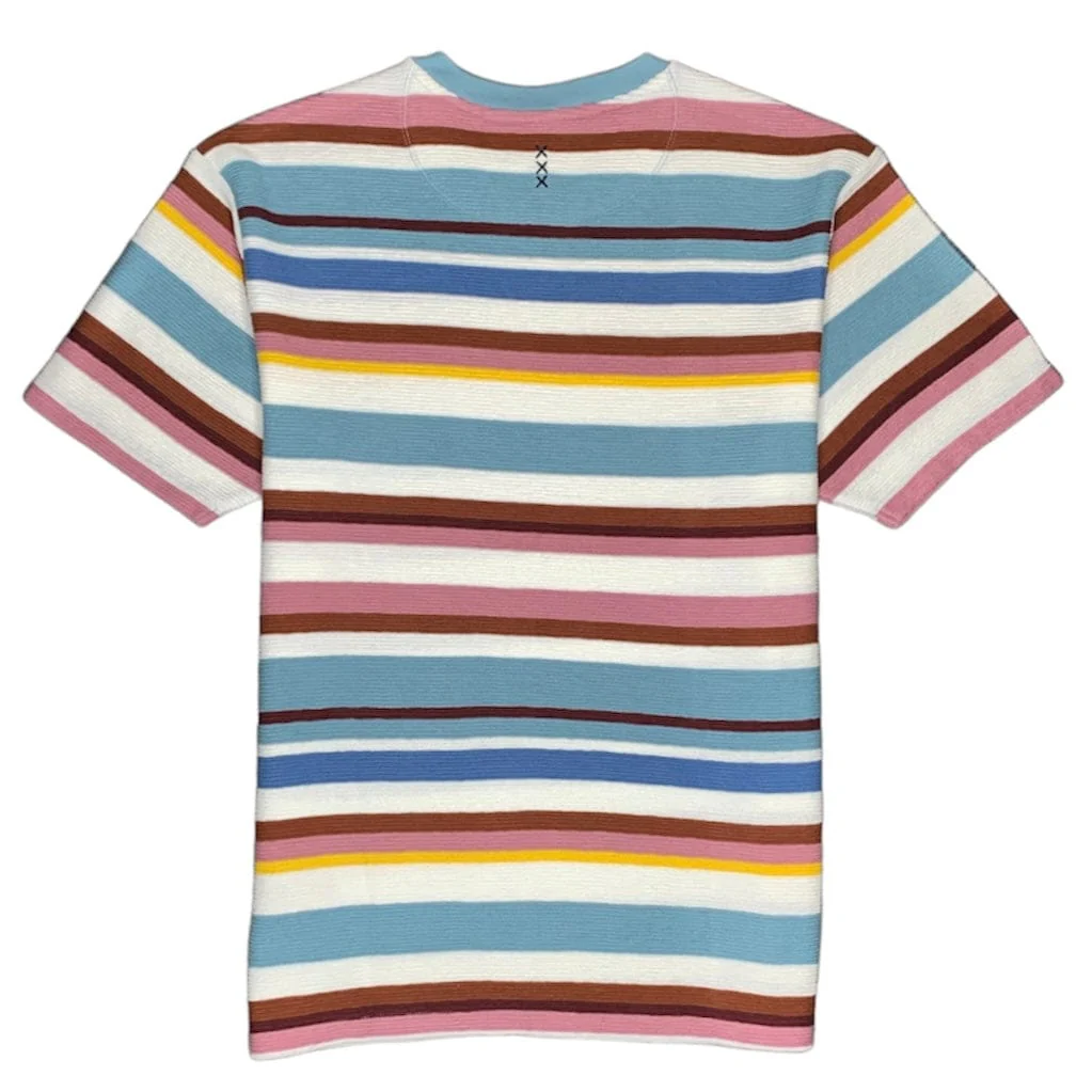 Scotch & Soda Horizontal Stripe SS Sweater Tee (Multi) 178497 - Image 2