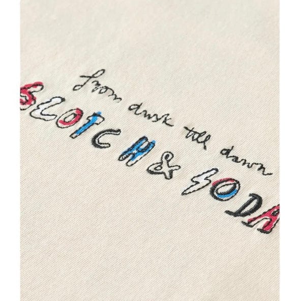 Scotch & Soda Music Artwork Tee (Stone) 173011 - Image 3