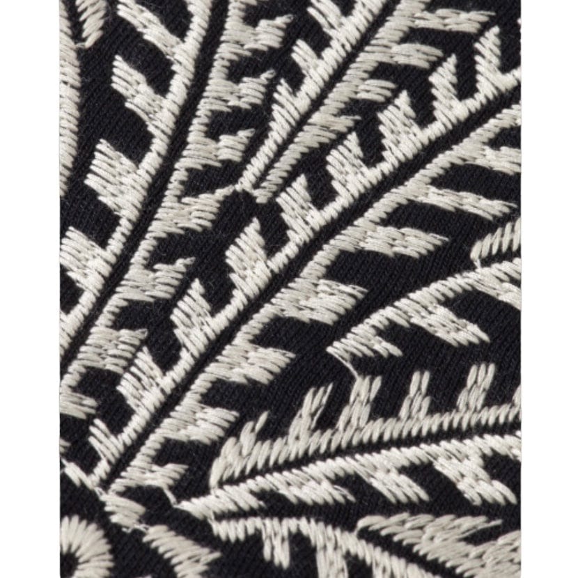Scotch & Soda Palm Tree Embroidery Hoodie (Black) 175683 - Image 3