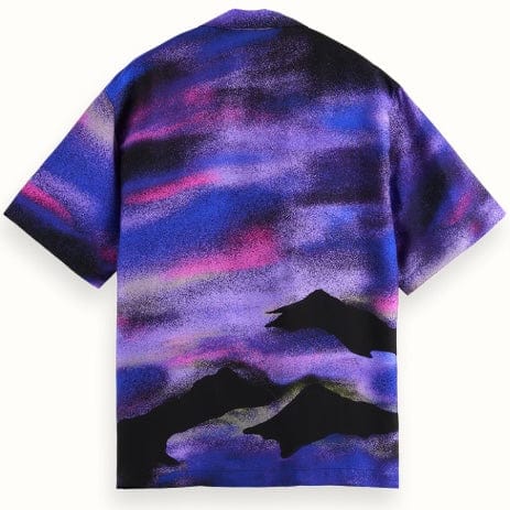 Scotch & Soda Placed Printed Tencel Shirt (Moody Festival) 172964 - Image 2