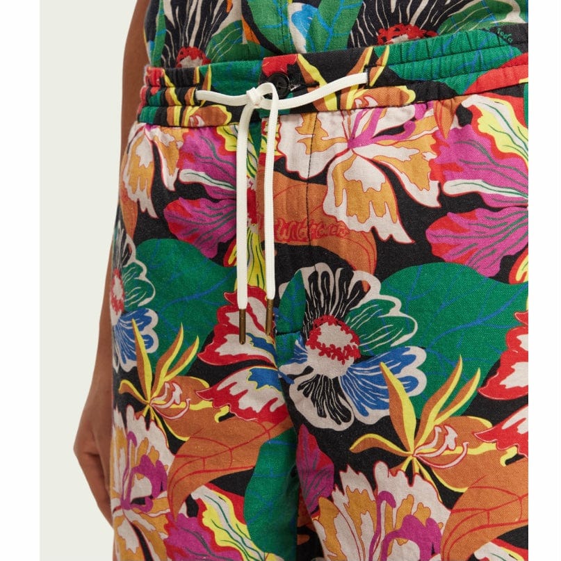 Scotch & Soda The Fave Bermunda Short (Black Floral Aop) 171556 - Image 2