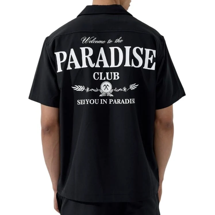 See You In Paradise Club Shirt and Short Set (Black) - Image 3