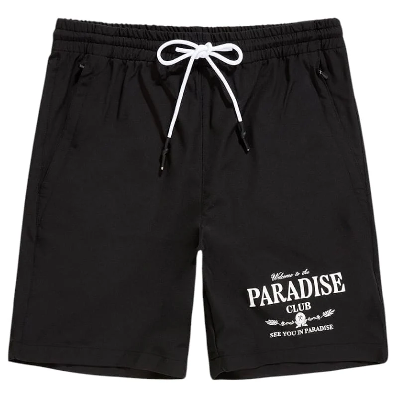 See You In Paradise Club Shirt and Short Set (Black) - Image 9