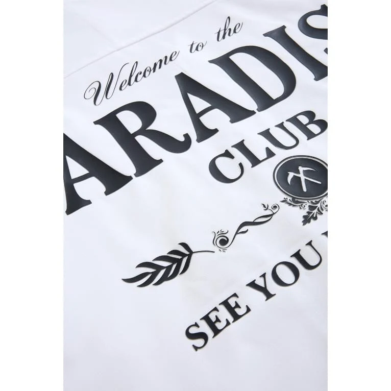 See You In Paradise Club Shirt and Short Set (White) - Image 8