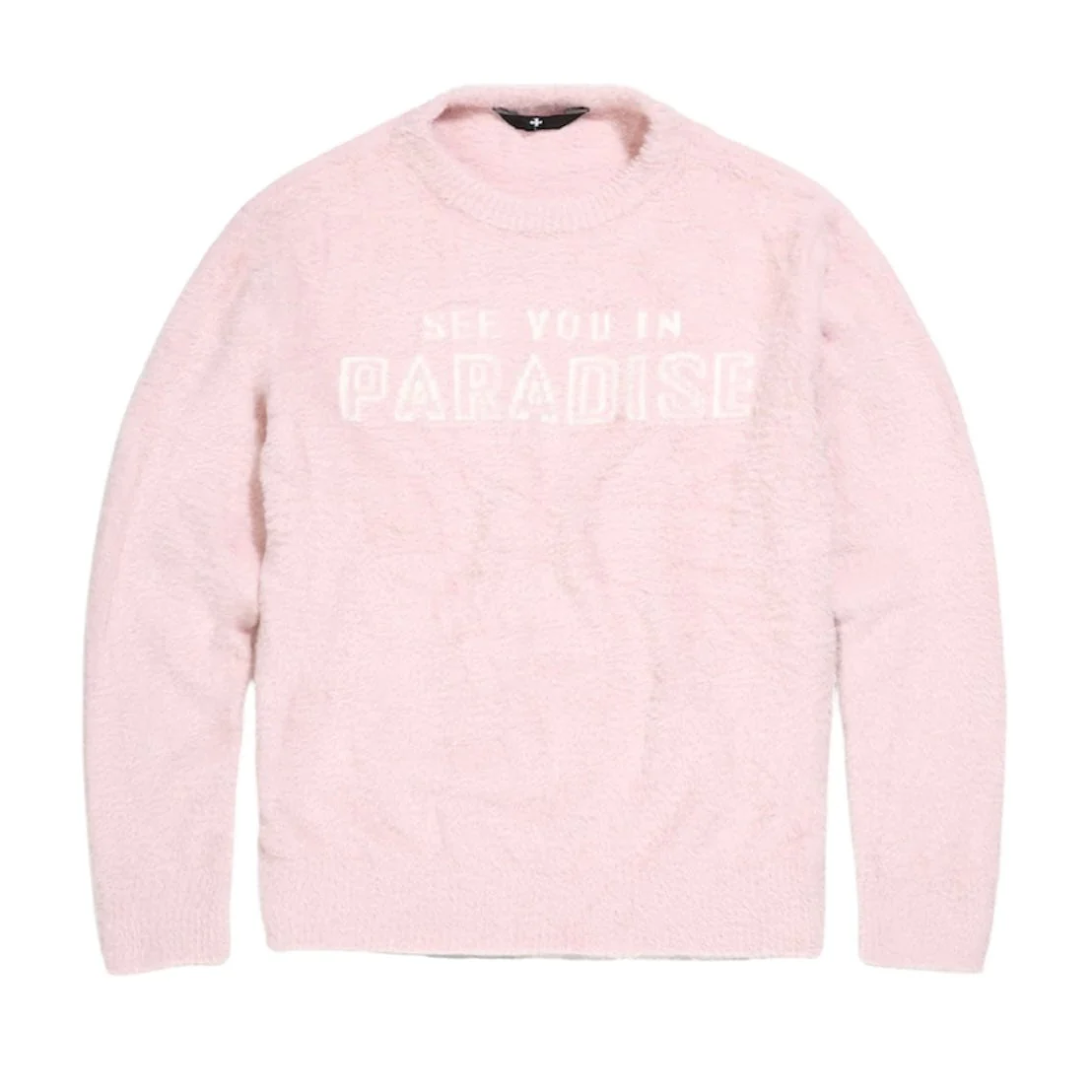 See You In Paradise Plush Crewneck Sweater (Light Pink) 3992 - Image 3