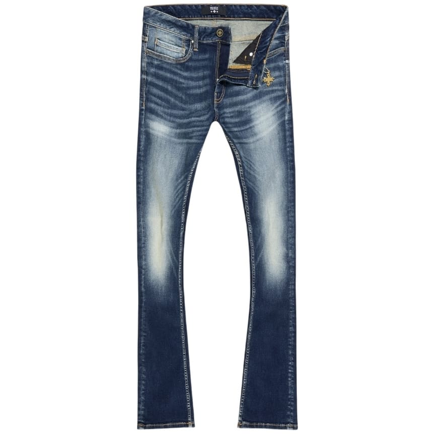 See You In Paradise Super Skinny Stacked First Class Denim (Vintage) - Image 3