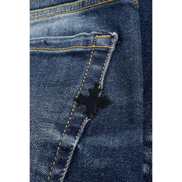 See You In Paradise Super Skinny Stacked First Class Denim (Vintage) - Image 6