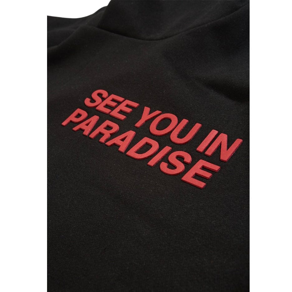 See You In Paradise Tonal Pullover Hoodie (Crimson) - Image 4