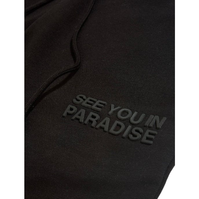 See You In Paradise Tonal Stacked Sweatpants (Black) - Image 4