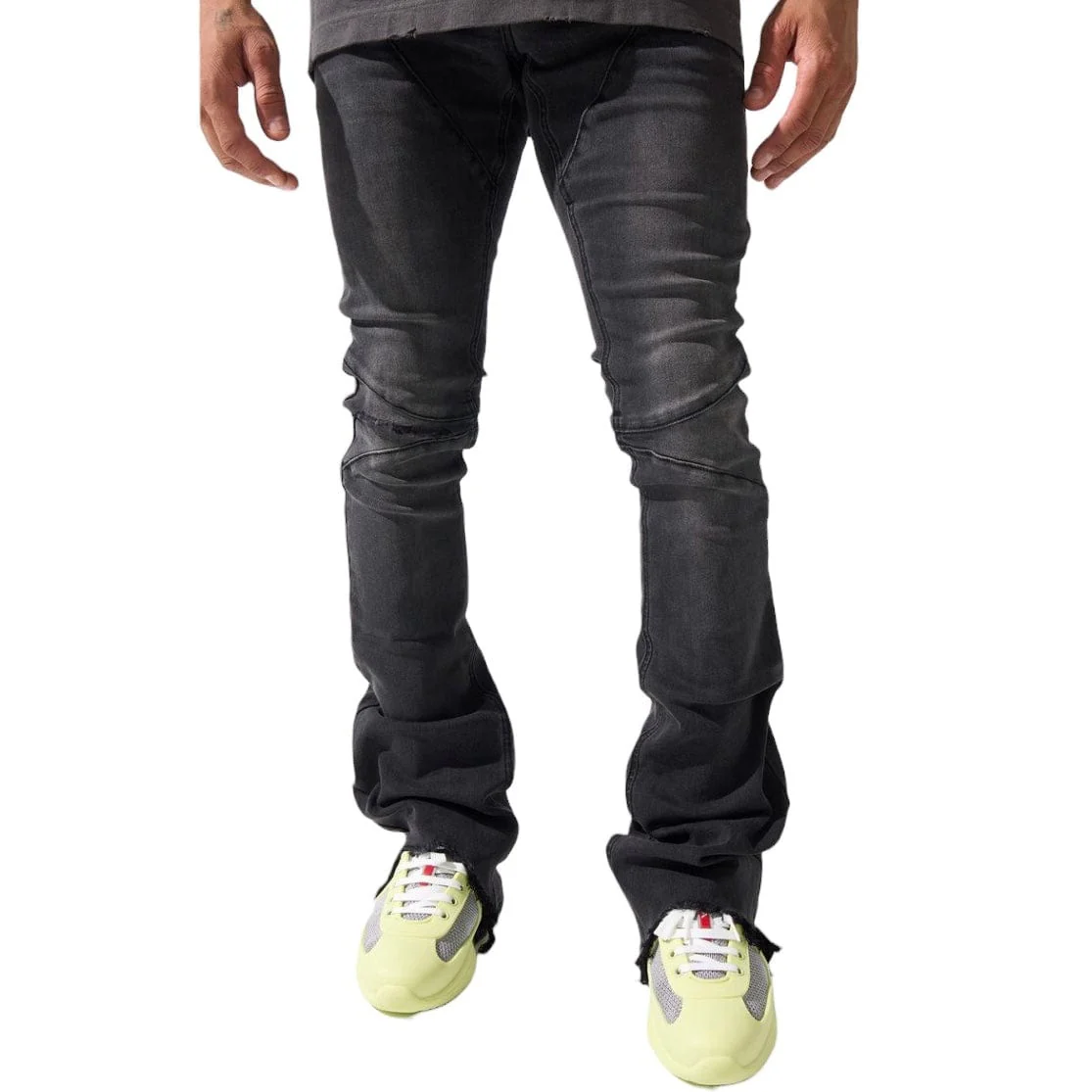 Serenede Nickel Stacked Jean (Grey) NICKEL-GRY - Image 2