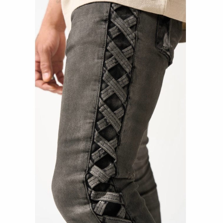 Serenede River Stacked Jeans (Grey) RIVER-GREY - Image 3