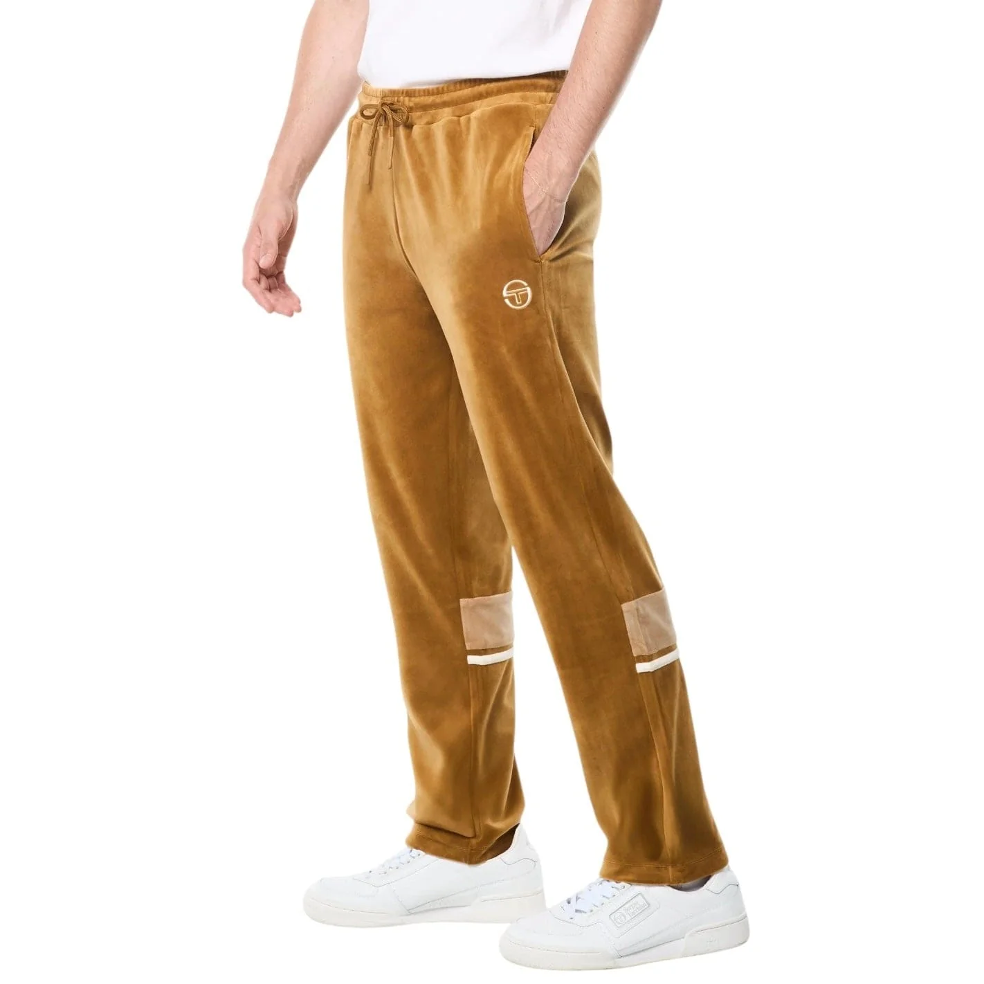 Sergio Tacchini Damarindo Velour Track Set (Bronze Brown) - Image 5
