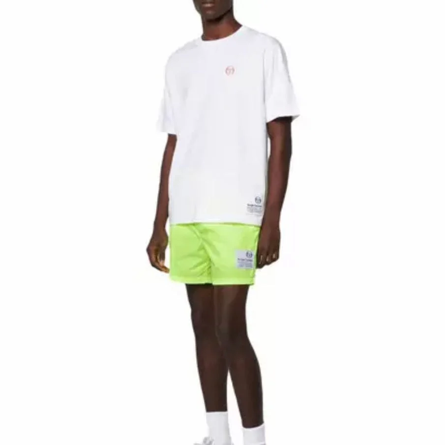 Sergio Tacchini Vernazza Tee (White/Dragon Fire) - Image 4