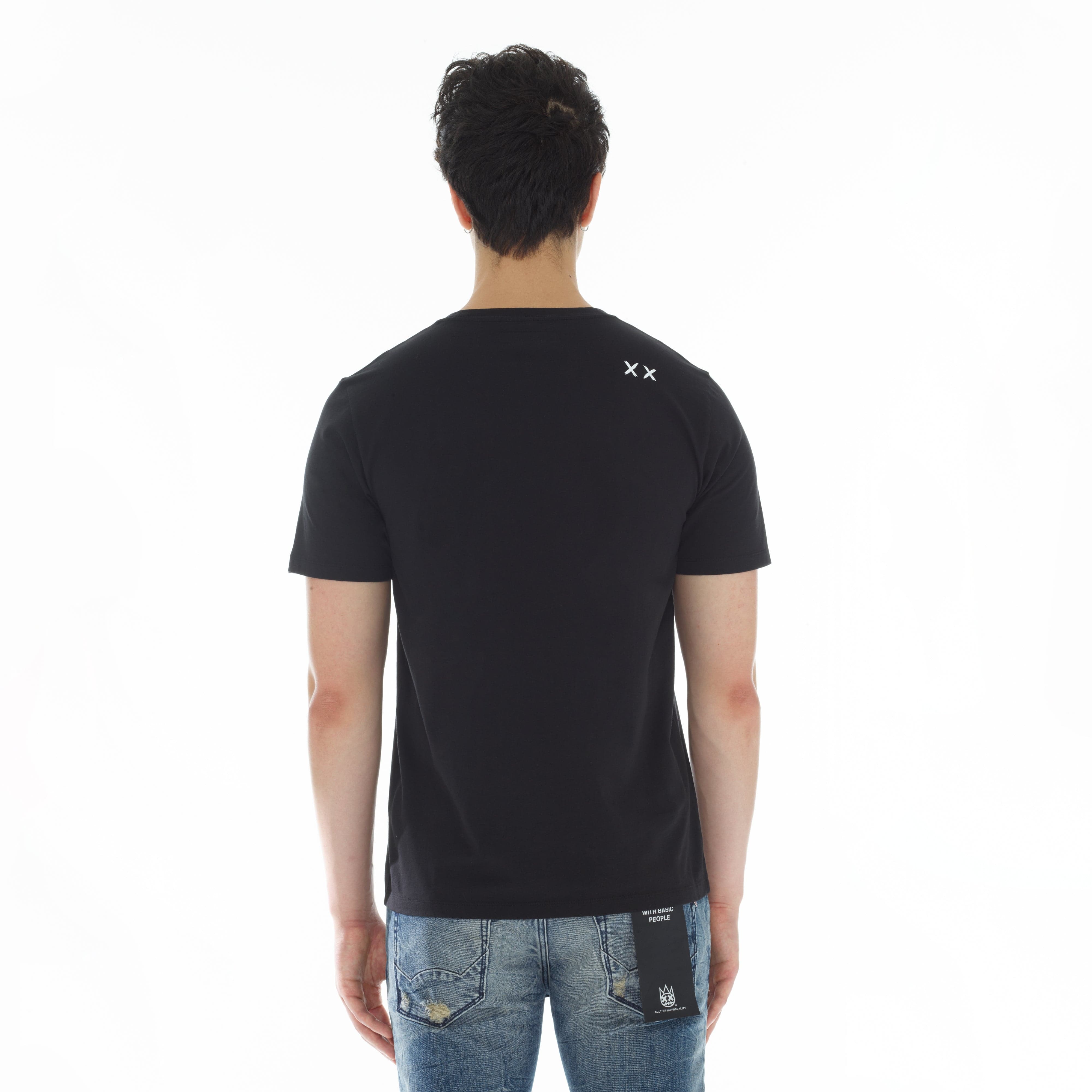 SHIMUCHAN LOGO TEE SHIRT IN BLACK - Image 2