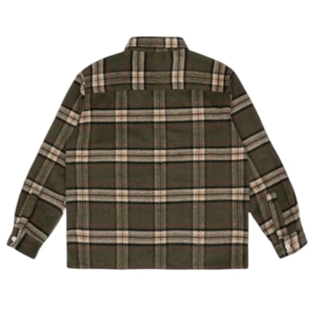 Sinclair Global Tackle Twill Flannel Shirt (Olive) SMT245 - Image 2