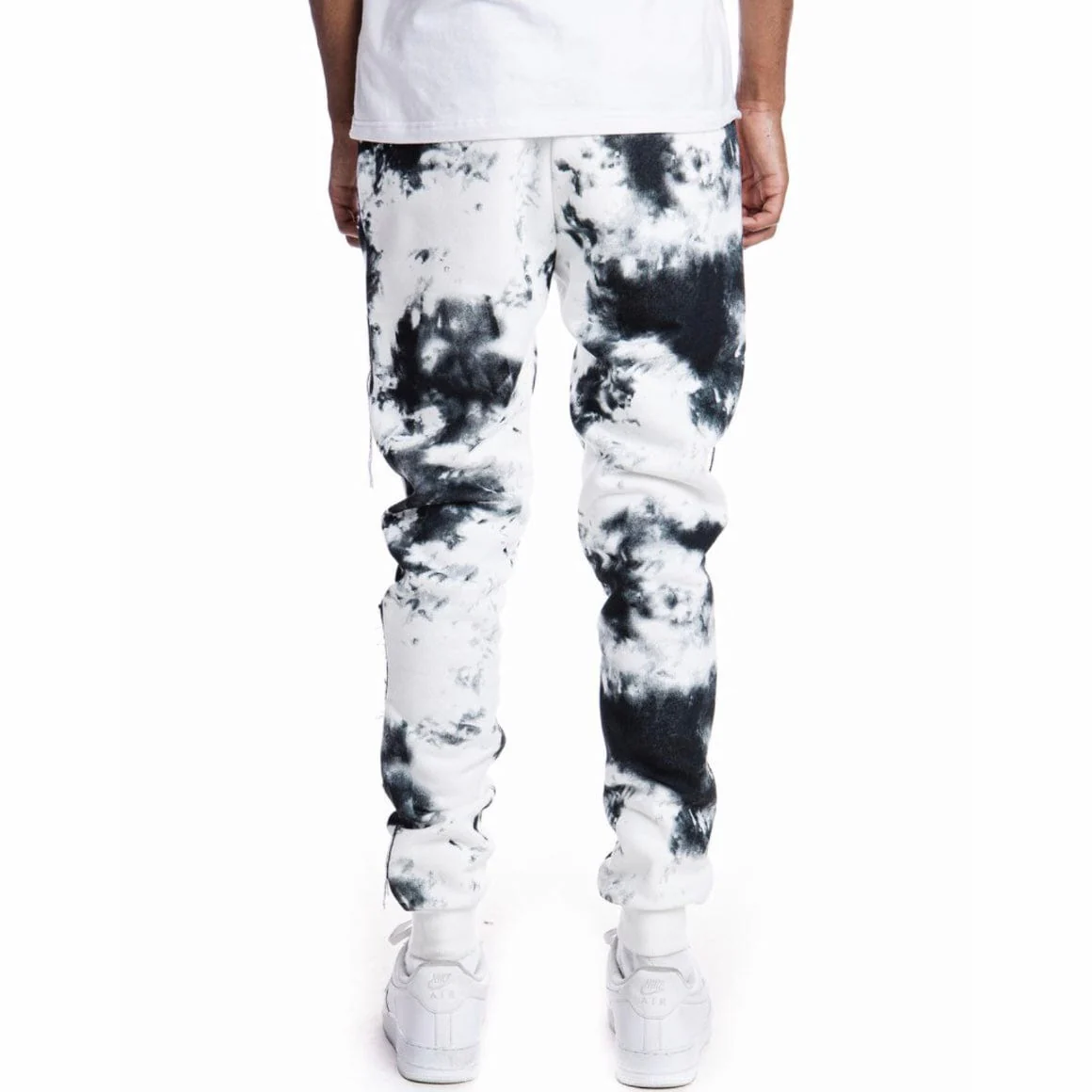 Smoke Rise Gothic Fashion Fleece Joggers (Cloud Black) FP21658-MP - Image 8
