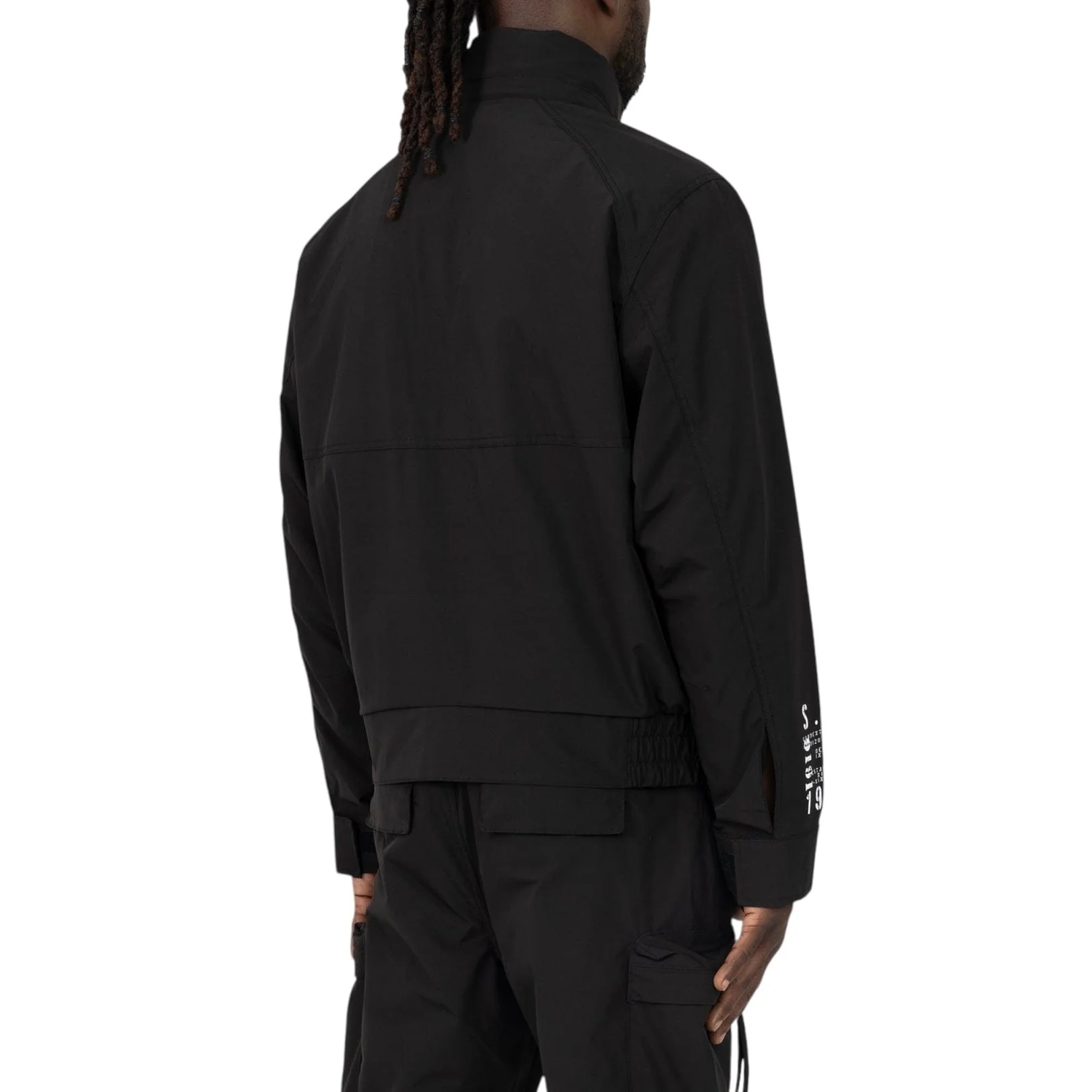 Smoke Wise Utility Windbreaker Set (Black) - Image 4