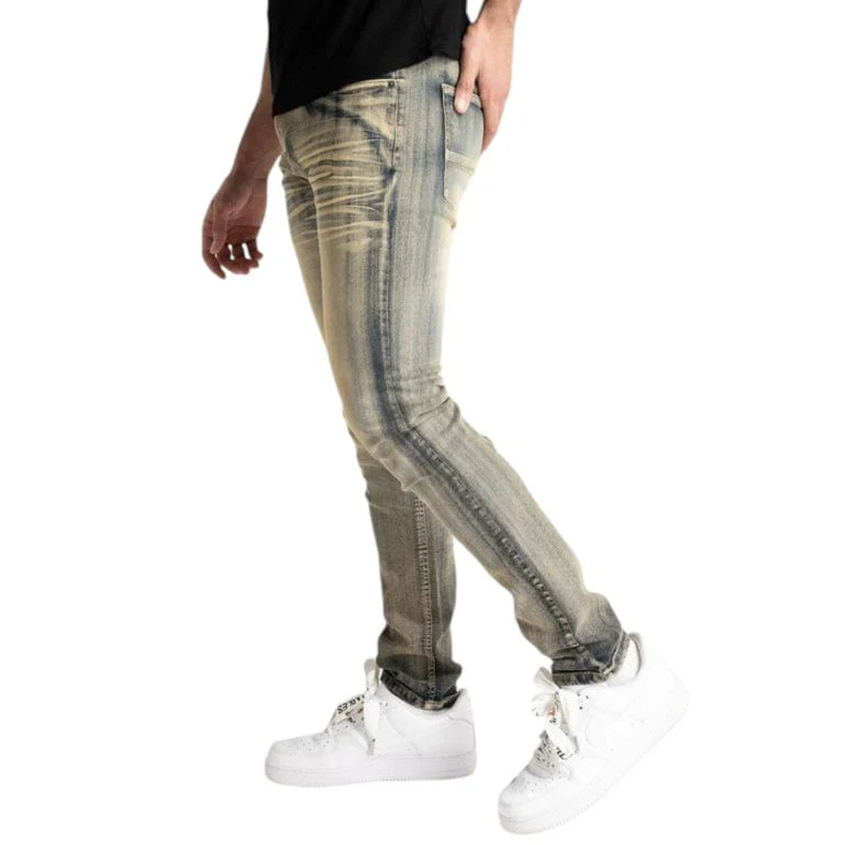 Spark Basic Stretch Denim Jean (Dark Indigo) S3027 - Image 2