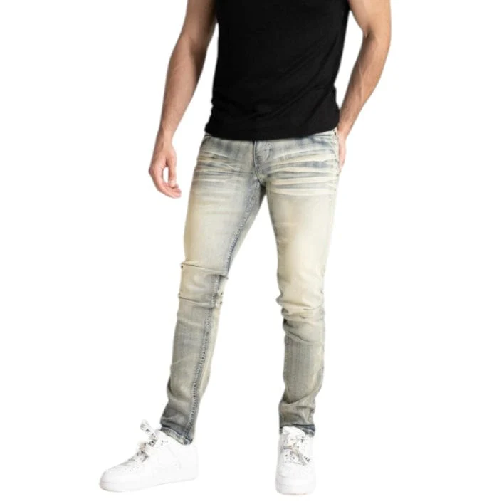 Spark Basic Stretch Denim Jean (Rustic Blue) S3027 - Image 2