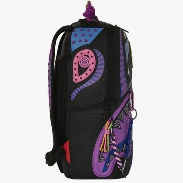 Sprayground A.I. Purple Wonderland Backpack - Image 3